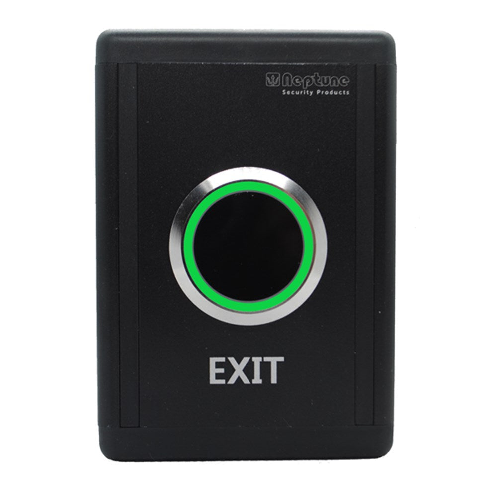 Neptune Infrared Touchless Exit Button in Square Case IP65