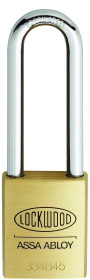 Lockwood High Security 334 Series Brass Case Padlocks