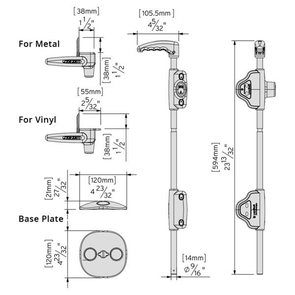 D&D Lokkbolt Metal Fixing