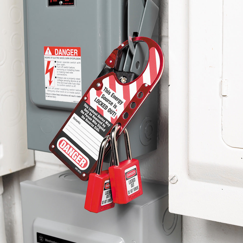 Master Lock 0427 Aluminium Snap On Hasp