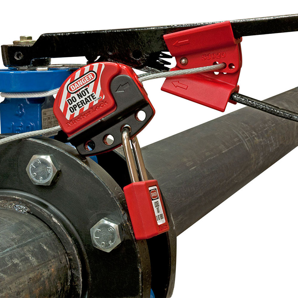 Master Lock S3920 Butterfly Valve Lockout Without Cable