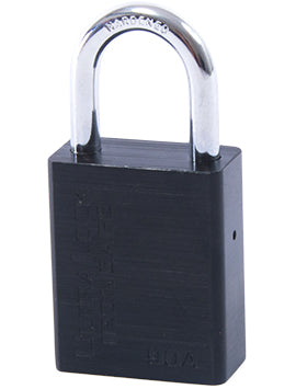 Ironsafe 90A Series Aluminium Padlock Black