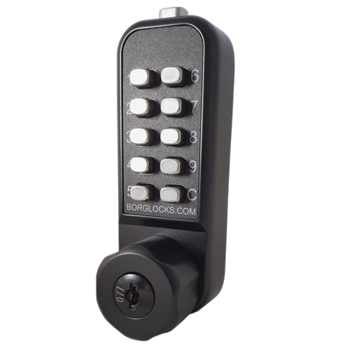 Borg Mechanical Digital Cam Lock with Key Override and Easicode Pro