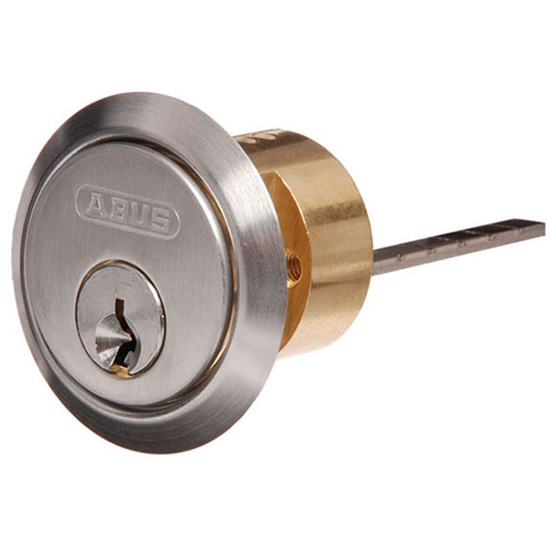 ABUS RC341 Rim Cylinder Satin Chrome