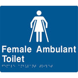 TTSM Female Ambulant Toilet Signs