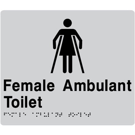 TTSM Female Ambulant Toilet Signs