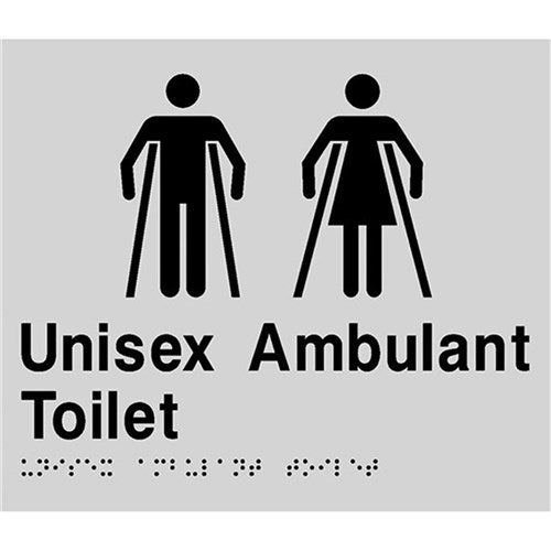 TTSM Unisex Ambulant Toilet Signs