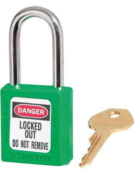 Master Lock Zenex 0410 Series Safety Lockout Padlocks