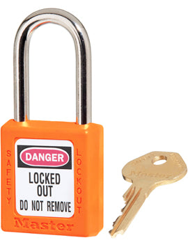 Master Lock Zenex 0410 Series Safety Lockout Padlocks