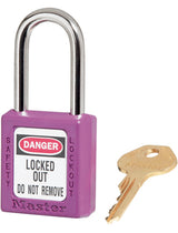 Master Lock Zenex 0410 Series Safety Lockout Padlocks