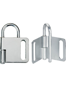 Master Lock 0418 Heavy Duty Steel Hasp – 4 Lock