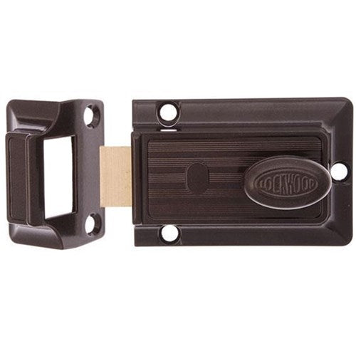 Lockwood 100 Nightlatch Enamel Case No Cyl