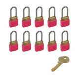 Personal Isolation Padlock - 38mm Shackle