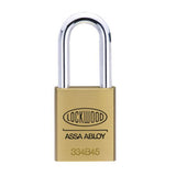 Lockwood High Security 334 Series Brass Case Padlocks