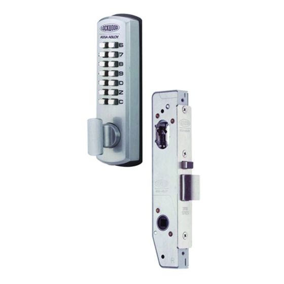 Lockwood Selector 3782 Short Backset DX Digital Mortice Locks