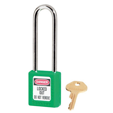 Master Lock Zenex 0410 Series Safety Lockout Padlocks