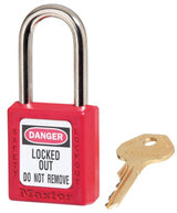 Master Lock Zenex 0410 Series Safety Lockout Padlocks