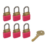 Personal Isolation Padlock - 25mm Shackle