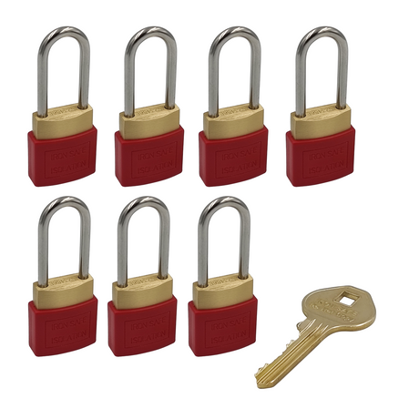 Personal Isolation Padlock - 38mm Shackle