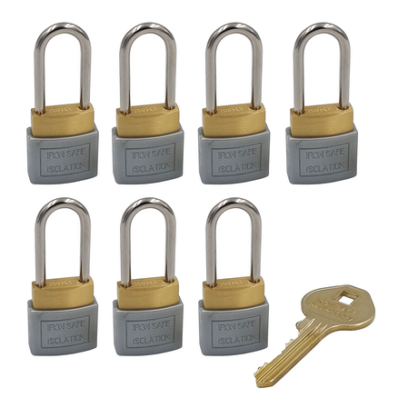 Ironsafe 232 Series Personal Isolation Padlock - 38mm Shackle