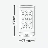 Proximity Metal KP75 Keypad MIFARE