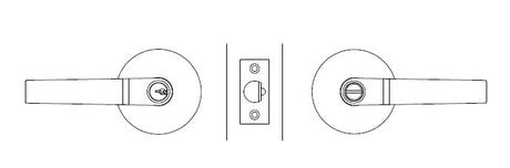 Lockwood Enable® KL17 Series Cylindrical Leversets