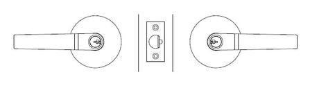 Lockwood Enable® KL17 Series Cylindrical Leversets