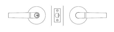 Lockwood Enable® KL17 Series Cylindrical Leversets