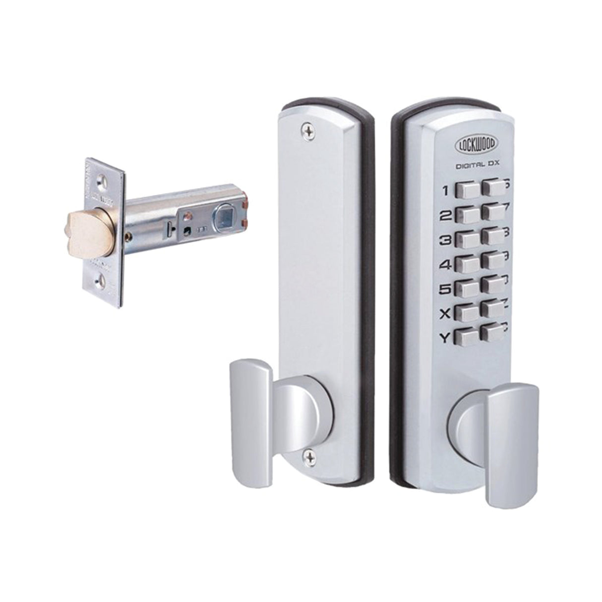 Lockwood 530 Digital Lockset, 60Mm Backset