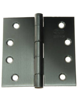 Lockwood 100 X 100Mm Butt Hinge Sss Fixed Pin