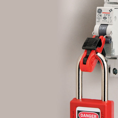 Master Lock S2392 Miniature Circuit Breaker Lockout With Pin-In Toggles