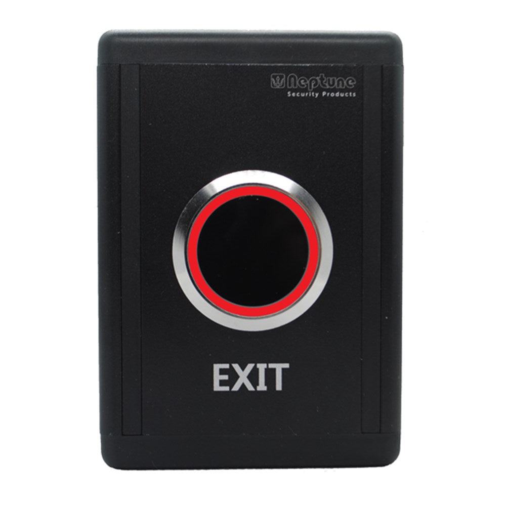 Neptune Infrared Touchless Exit Button in Rectangle Case IP65