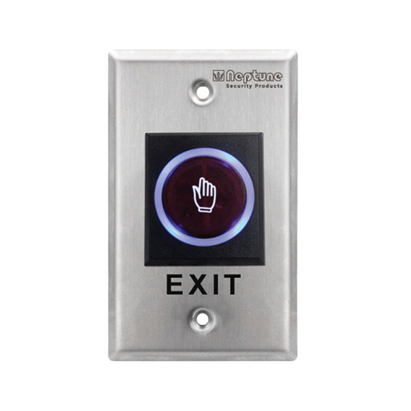 Neptune Touchless Exit 12-24V, ANSI, NO/NC/C, LED 0.9mm SS