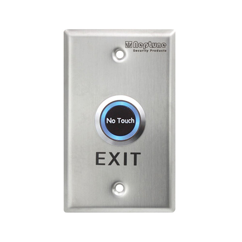 Neptune Touchless Exit, ANSI, NO/NC/C, LED 0.9mm SS