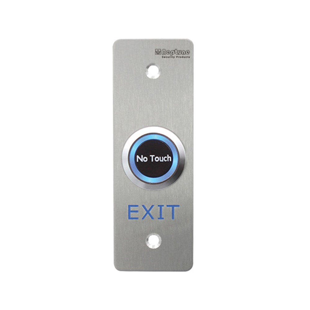 Neptune Touchless Exit, Mullion NO/NC/C LED 1.7mm SS