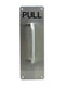 Pull Handle On Plate Engr 300X100 S