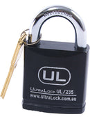 Ultralock 61Mm Solid Steel Padlock With 27Mm Shackle