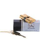 Ultralock Euro Cylinder Fixed Cam Pb 5 Pin Keyed To Differ